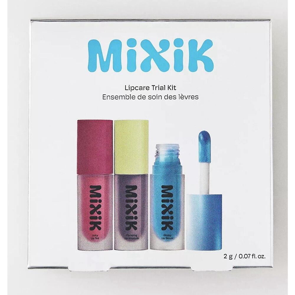 Mixik Lipcare Trial Kit Treat, Tint & Plump Lips Mixik's Best Sellers K-Beauty
